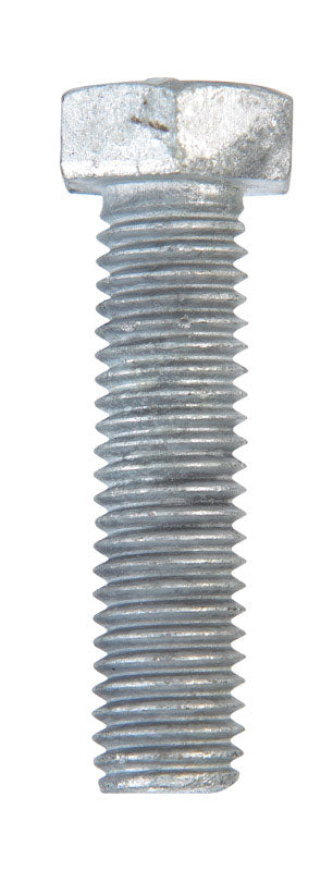 HILLMAN 1/2 in. D X 2 in. L Hot Dipped Galvanized Steel Hex Bolt 50 pk