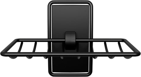 Command BATH34-MB-ESF Soap Dish, Wall, Metal/Plastic, Black