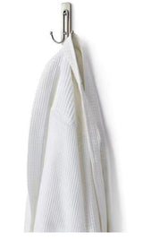Command BATH36-SN-2ESF Large Bath Hook, 4 lb, 2-Hook, Metal, Satin Nickel