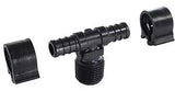 Flair-It PEXLOCK 30822 Pipe Tee, 1/2 in, MPT, 100 psi Pressure