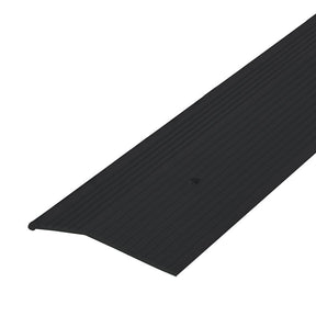 M-D 66271 Carpet Trim, 36 in L, 2 in W, Aluminum, Black, Matte, Nail Fastener