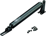 Wright Products V820BL Pneumatic Door Closer, Black, 90 deg Opening, For: Medium to Lightweight Out-Swinging Doors