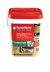 FastenMaster TimberLok No. 10 X 4 in. L Hex Epoxy Coarse Wood Screws 250 pk