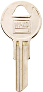 Hy-Ko 11010SL1 Key Blank, Brass, Nickel, For: Slaymaker Cabinet, House Locks and Padlocks, Pack of 10