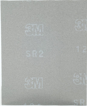 3M 10458 Sandscreen, 11 in L, 9 in W, 120 Grit, Fine, Silicon Carbide Abrasive