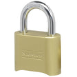 Master Lock 2-9/10 in. H X 1 in. W X 2 in. L Steel Double Locking Combination Padlock