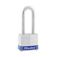 Master Lock 1-5/16 in. H X 1-5/8 in. W X 1-9/16 in. L Laminated Steel Double Locking Exterior Padloc