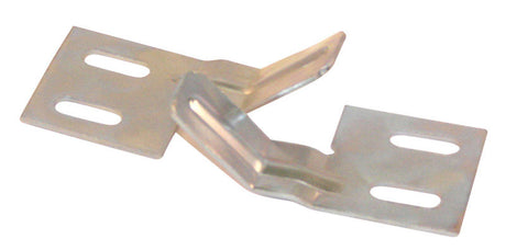 Barton Kramer 1-3/8 in. L Mill Silver Steel Door Aligner 2 pk