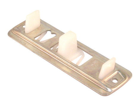 Barton Kramer 4.62 in. L Mill Silver Metal Closet Door Guide 1 pk