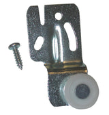 Barton Kramer 7/8 in. D X 0.5 in. L Mill Silver Steel Closet Door Hanger 2 pk