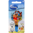 HILLMAN Disney Winnie The Pooh House Key Blank 66/97 Single For Kwikset and Titan Locks Multicolored, Pack of 5