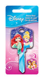 HILLMAN Disney Princesses House Key Blank 66/97 Single For Kwikset and Titan Locks Multicolored, Pack of 5