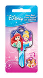 HILLMAN Disney Princesses House Key Blank 68 Single For Schlage Locks Multicolored, Pack of 5