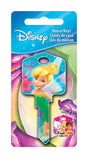 HILLMAN Disney Fairy House Key Blank 66/97 Single For Kwikset and Titan Locks Multicolored, Pack of 5