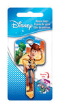 HILLMAN Disney Buzz/Woody House Key Blank 66/97 Single For Kwikset and Titan Locks Multicolored, Pack of 5