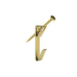 OOK 55511 Conventional Hook, 20 lb, Steel, Zinc, 60/PK