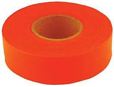 CH Hanson 17000 Flagging Tape, 150 ft L, 1-3/16 in W, Fluorescent Orange, PVC