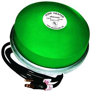 Ice Chaser P-418 Pond De-Icer, 50 to 60 gal Tank, 10 ft L Cord, 1250 W