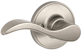Schlage J Series J170SEV619LH Left Hand Dummy Lever, Mechanical Lock, Left Hand, Satin Nickel, Metal, Residential
