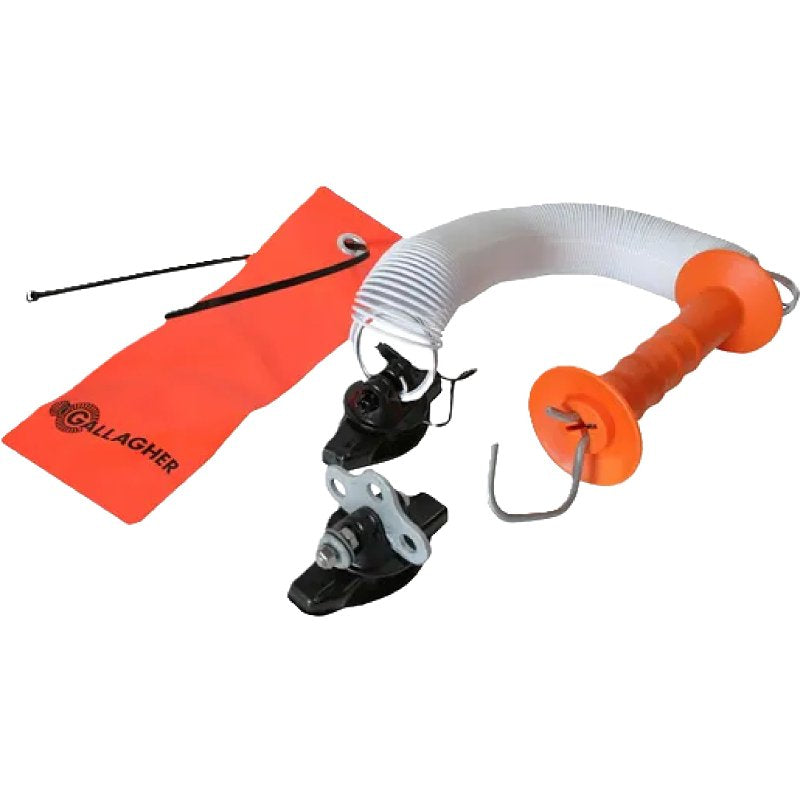 Gallagher G64010 Spring Gate, High-Visibility, White