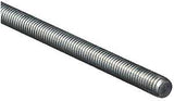 National Hardware N179-523 Threaded Rod, 7/16-14 Thread, 36 in L, A Grade, Steel, Zinc, UNC Thread