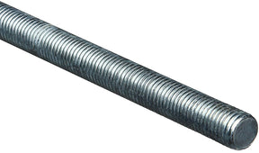National Hardware N179-556 Threaded Rod, 3/4-10 Thread, 36 in L, A Grade, Steel, Zinc, UNC Thread
