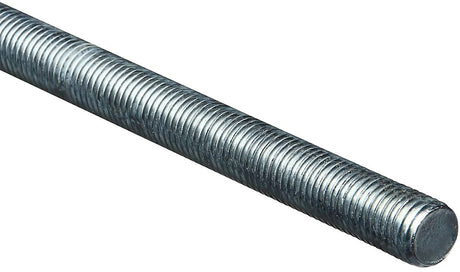 National Hardware N179-556 Threaded Rod, 3/4-10 Thread, 36 in L, A Grade, Steel, Zinc, UNC Thread