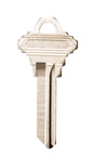 Schlage Home House/Office Key Blank Single Silver, Pack of 50