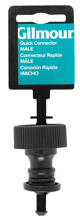 Gilmour 839074-1001 Garden Hose Connector Male, Male, Polymer