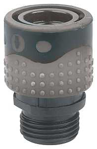 Gilmour Mfg 839044-1001 Faucet Quick-Connector, Female, Plastic, Pack of 12