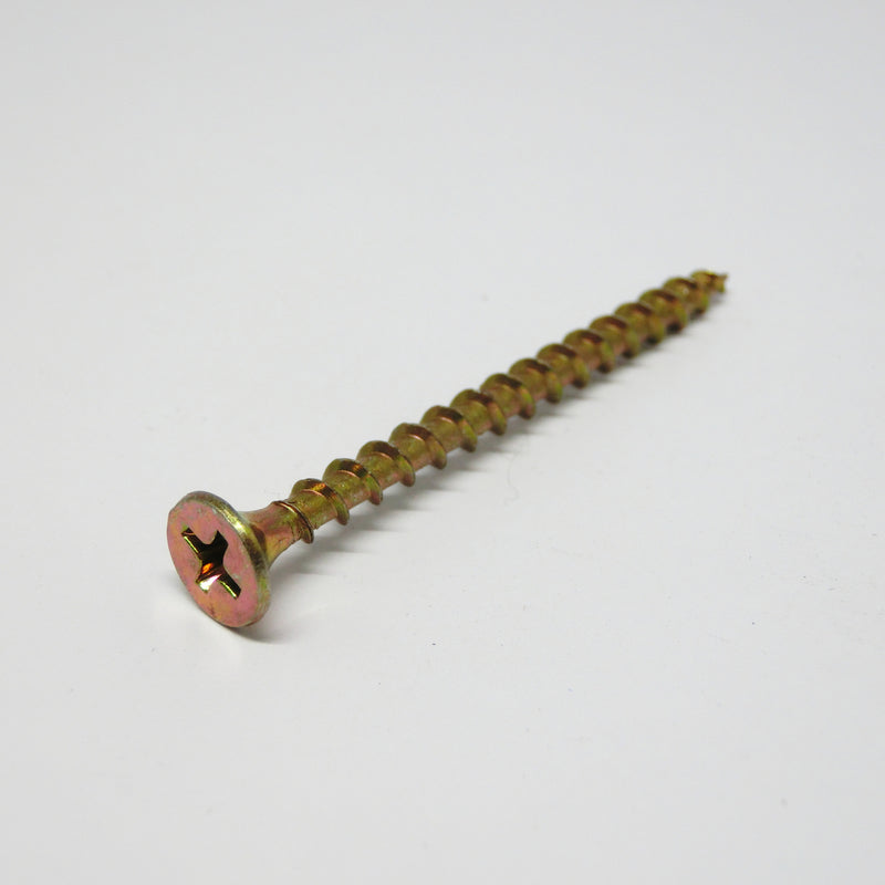 Ace No. 6 X 2 in. L Phillips Yellow Dichromate Coarse Cabinet Screws 920 pk