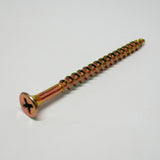 Ace No. 8 X 2-1/2 in. L Phillips Yellow Zinc Coarse Cabinet Screws 555 pk