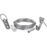 HILLMAN AnchorWire Silver Extra Heavy Mirror Holder Kit 100 lb 17 pk, Pack of 5