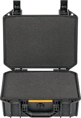 Pelican International VCV200-0020BLK Medium Pistol Case, Polyethylene, Black, Hasp Lock