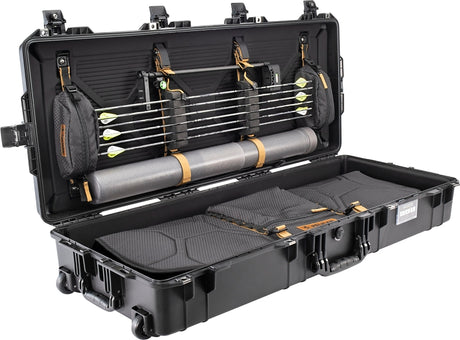 Pelican International 017450-0121-110 Air Bow Case, Polypropylene, Black, Fold Down Handle