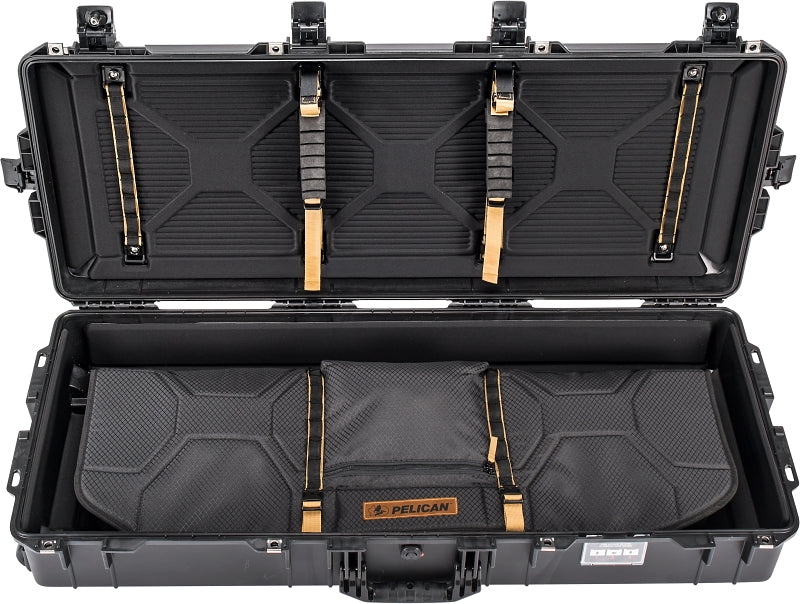 Pelican International 017450-0121-110 Air Bow Case, Polypropylene, Black, Fold Down Handle