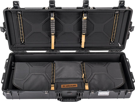 Pelican International 017450-0121-110 Air Bow Case, Polypropylene, Black, Fold Down Handle
