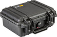 Pelican 1200-000-110 Protector Case, 10.62 in L, 9.68 in W, 4.87 in H, Polypropylene, Black