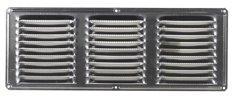 Air Vent 6 in. H X 16 in. L Mill Aluminum Undereave Vent, Pack of 24