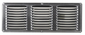 Air Vent 6 in. H X 16 in. L Mill Aluminum Undereave Vent, Pack of 24