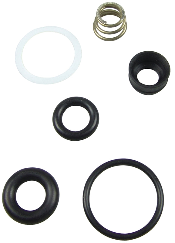 Danco 124134 Stem Repair Kit, Stainless Steel, Black, 6 -Piece, For: Deluxe Kitchen and Bathroom Faucets, Pack of 3