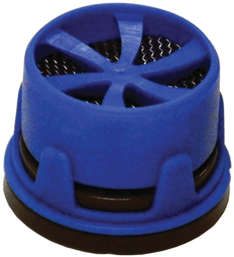 Danco 10494 Faucet Aerator Insert, Blue, 15/16 or 55/64 in, 3/4 in H x 3/4 in W Dimensions, Plastic, 1.5 gpm, 4/PK