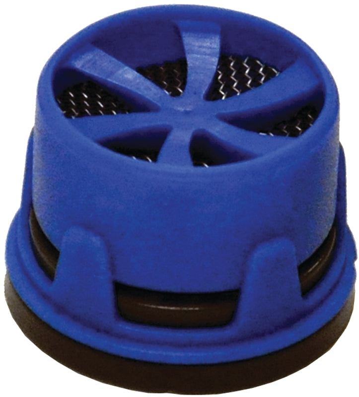 Danco 10495 Faucet Aerator Insert, Blue, 15/16 or 55/64 in, Plastic, 1.5 gpm, 1/PK