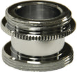Danco 10517 Series Aerator Adapter, For: Speakman Faucets, 15/16-27 x 55/64-27 in, Male, Brass, Chrome Plated