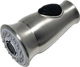 Danco 10724 Faucet Spray Head, Plastic, Stainless Steel