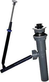 Danco 10691X Lavatory Drain Assembly, 1-1/4 in Connection, Plastic, Chrome-Plated