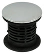 Danco 10772 Bathtub Hair Catcher and Stopper, Silicone, Chrome-Plated