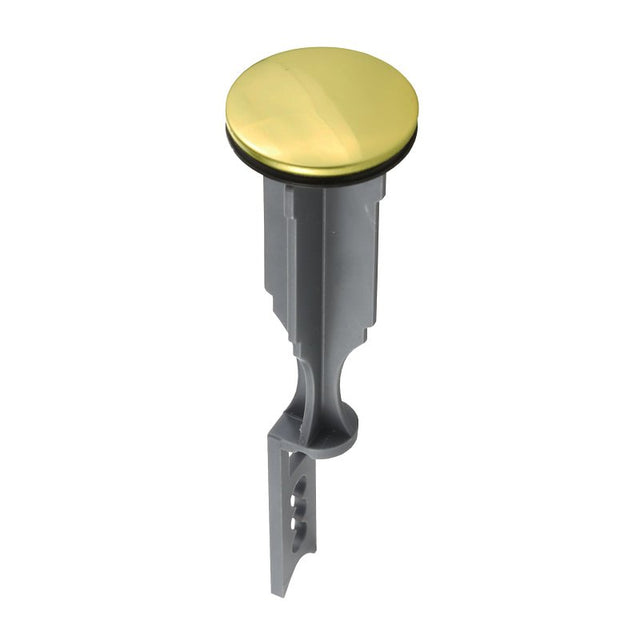 Danco 11044 Bathroom Pop-up Stopper, Plastic, Polished Brass