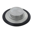 Danco 12015 Garbage Disposal Drain Stopper, 3.38 in Dia, 1 in H, Stainless Steel