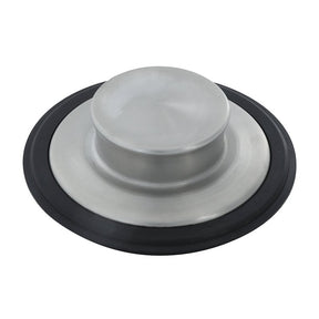 Danco 12015 Garbage Disposal Drain Stopper, 3.38 in Dia, 1 in H, Stainless Steel